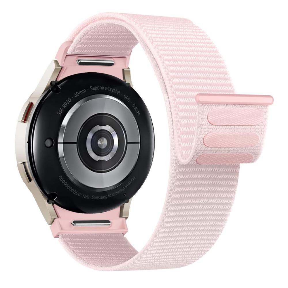 Без зазоров Ремешок Для Samsung Galaxy Watch 7 6 FE 4 Classic 5 pro 44мм 40мм 47мм 45мм Нейлоновый Loop браслет correa Galaxy Watch 7 Ремешок