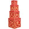 Horse Decorations Red Chinese New Year Shopfront Decor Festive Motifs Prosperity Motifs Traditional Chinese Style