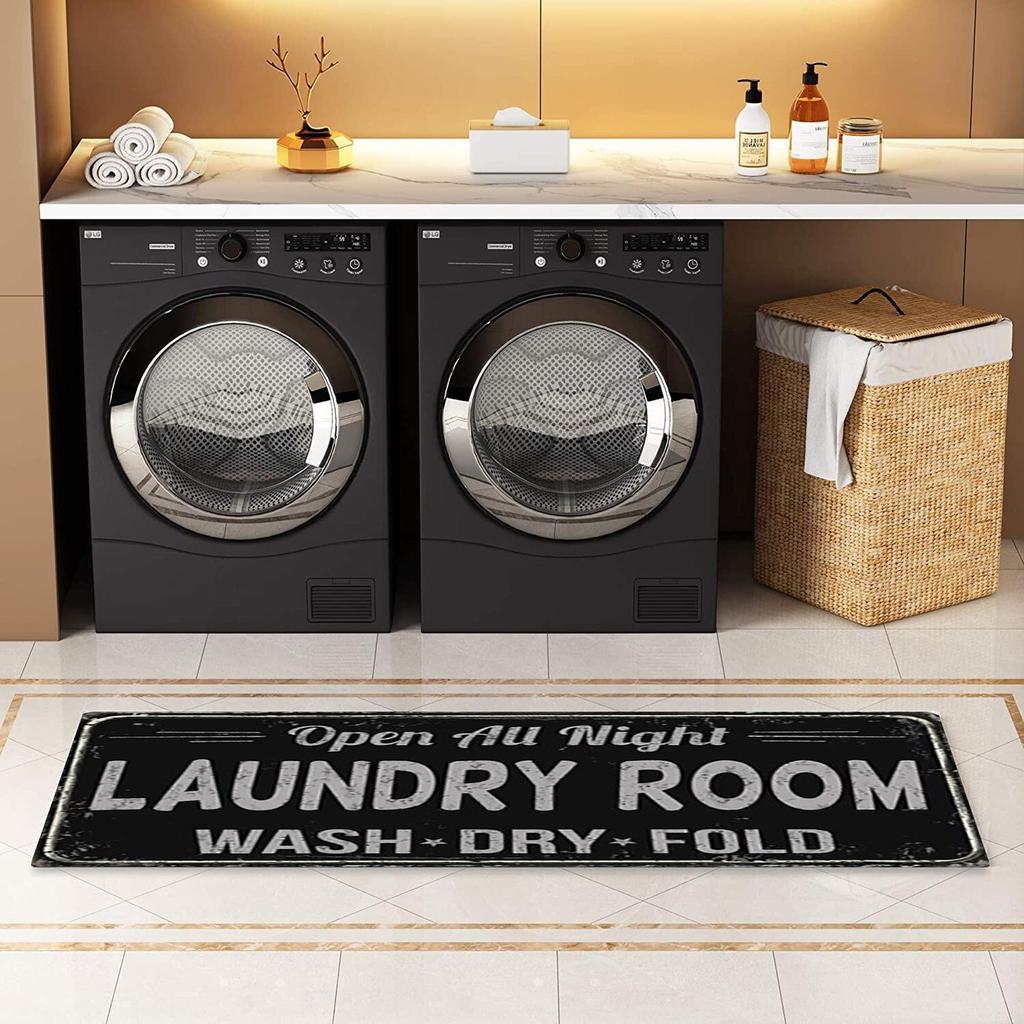 Laundry Room Carpet - FarmhouseS Kitchen Floor Mats Bathroom Laundry Room Decorative Accessories