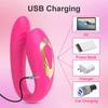 Беспроводной вибратор для пар для женщин с дистанционным управлением, стимуляция клитора, массаж точки G, носимые вибрирующие секс-игрушки для взрослых
