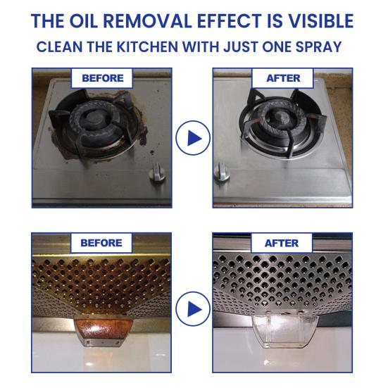 30 мл чистящее средство для кухни с губкой, многофункциональная кухонная раковина, кухонная посуда, спрей для удаления жирных пятен, спрей, моющее средство