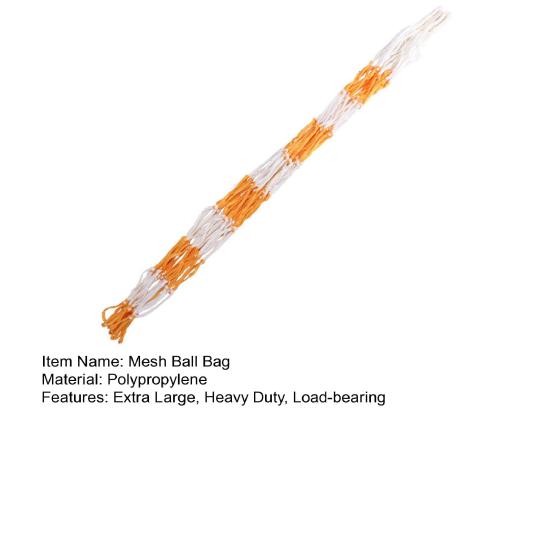 Очень большая сетчатая сумка для мячей, сумка для футбольных мячей с затягивающимся шнурком, прочный спортивный сетчатый мешок, сумка для хранения мячей