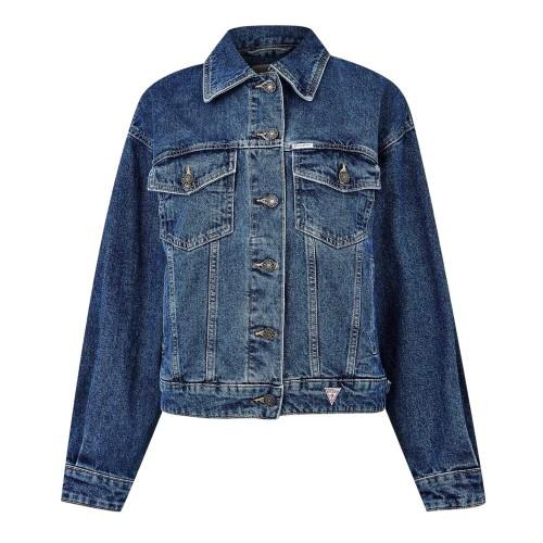 Guess Womens/Ladies Denim Oversized Trucker Jacket