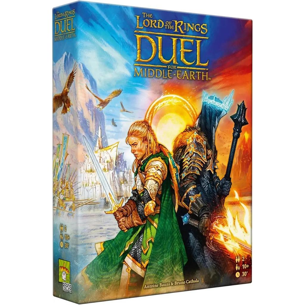 The Lord of the Rings Duel for Middle-Earth Board Game Strategy Games 30 Minutes Playing Time