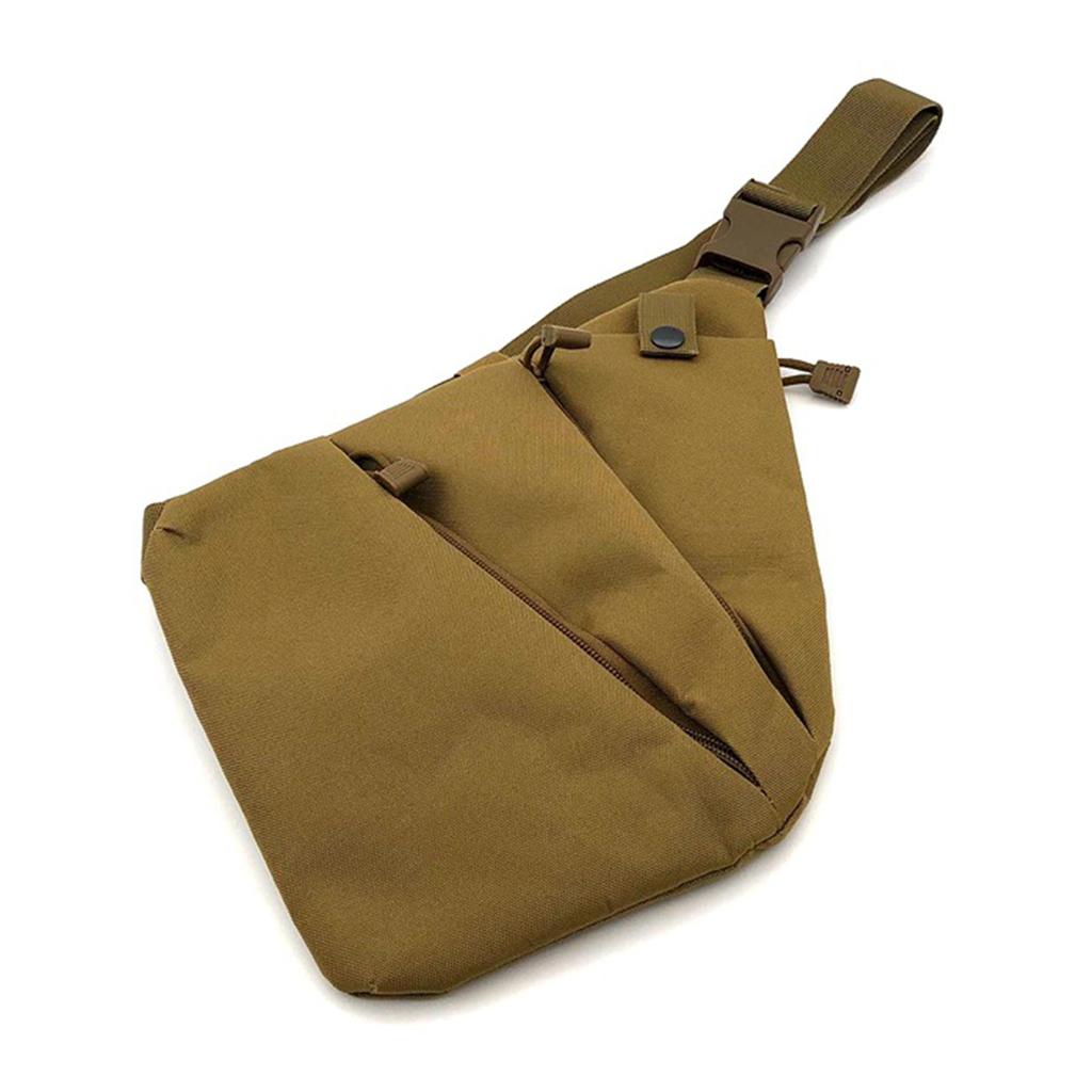 Мужская сумка через плечо Сумка для хранения Водонепроницаемая левая и правая сумка через плечо Сумка на груди Сумка-мессенджер
