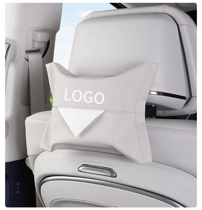 Тканевая коробка для автомобиля Geely: Подходит для Xingyue, Binyue, Emgrand, Borui, Geometry, ICON - Ящик-подлокотник на заднее сиденье