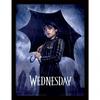 Wednesday Downpour Framed Poster