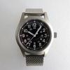 [USED] [] Military Watch with Domed Sapphire Crystal and Custom Strap, 38mm