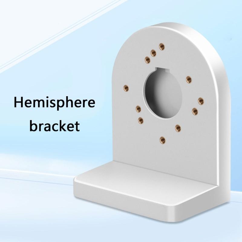 Wall Mount Bracket For 3Inch Dome Security Cameras Lightweight Plastic Base Indoor Outdoor Surveillances Installation