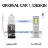 White Diode LED Headlight Aluminum Silver Automobile Headlamp Fog Lamps  Motorcycle Foggers