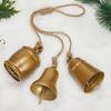 Rustproof Christmas Bell For Home And Garden Festival Decoration Elegant Holiday Ornament for Indoor Outdoor