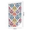 Baroque Damask Wallpaper Blue and Light Gray 50x1000
