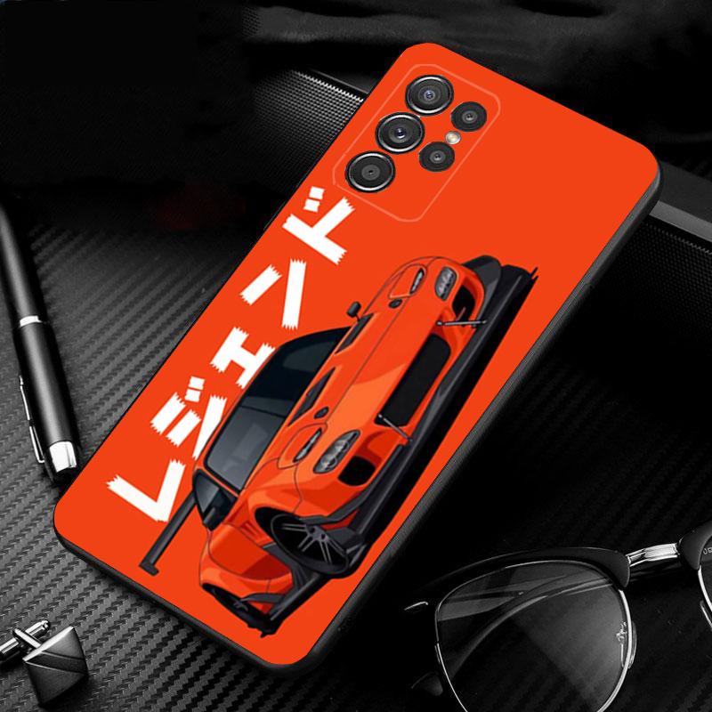 Чехол для телефона Samsung Galaxy S22 S20 Note20 Ultra S20 S22 S21 S10 S9 Plus S10E S20FE Note10Plus Note9 JDM Car