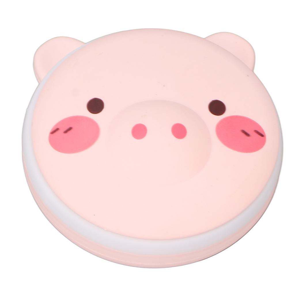 USB Hand Warmer Cute Piggy Prevent Scalding Portable Hand Warmer Power Bank with Luminous Mirror