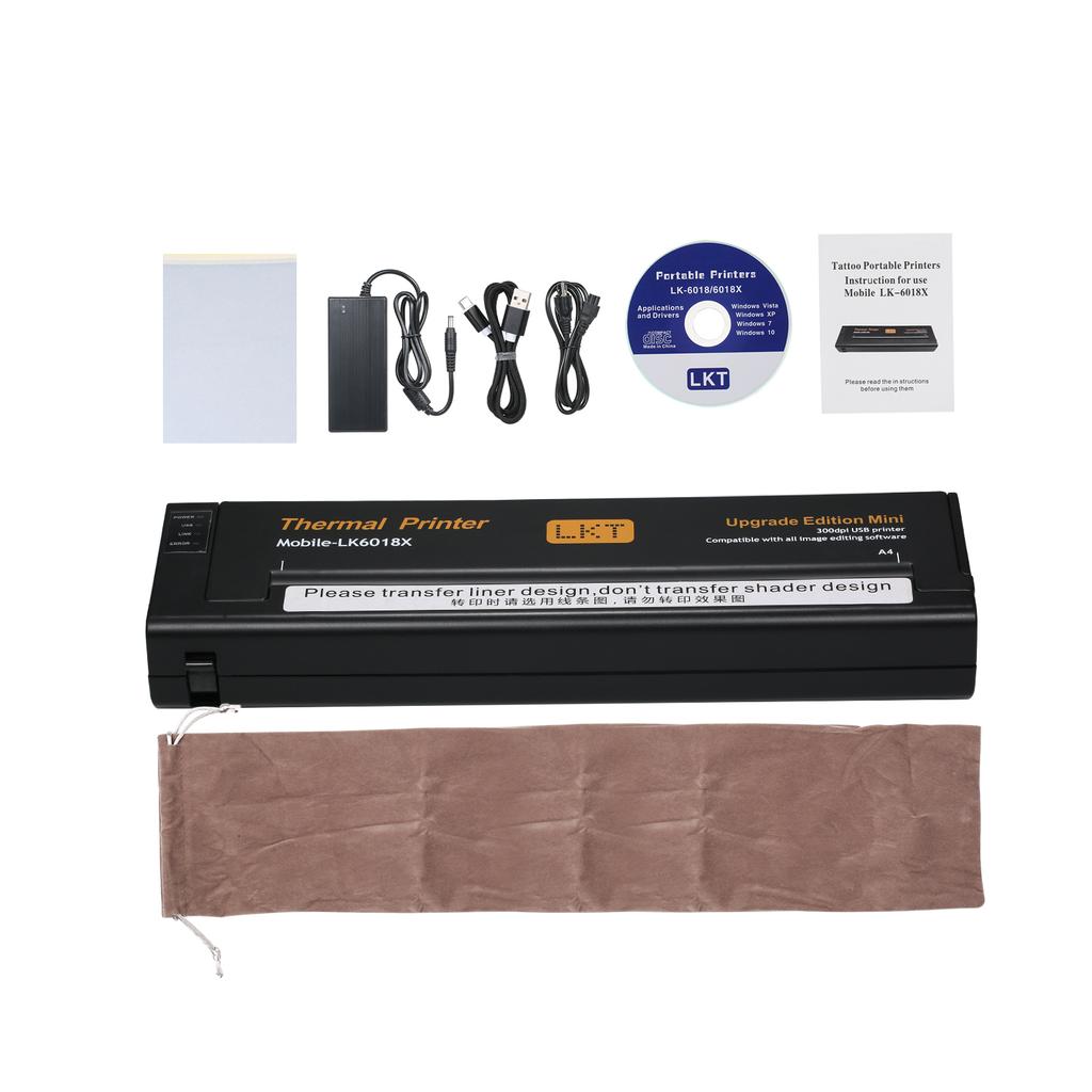 Tattoo Transfer Stencil Machine Printer Drawing Thermal Stencil Maker Copier Line Drawing Printing