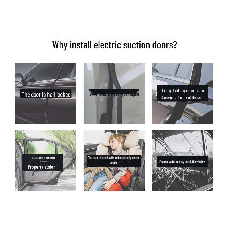 Модернизация автоматического электрического дверного замка Xiaopeng P7: Интеллектуальная функция самовсасывания