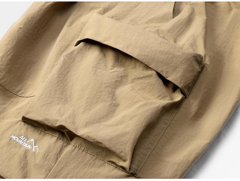 Men's Waterproof Paratrooper Windbreaker Pants - Outdoor Streetwear & Sport Workwear