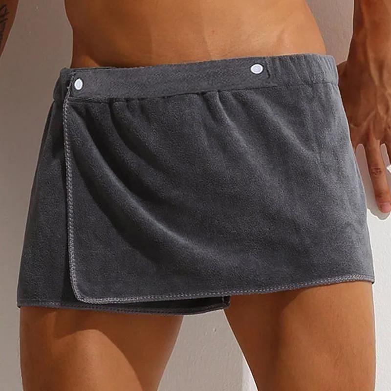 Bath Wraps Mens Bath Wraps Towel Snap Closure Elastic Shower Wrap Spa Swimming Wrap With Towel For Home Travel