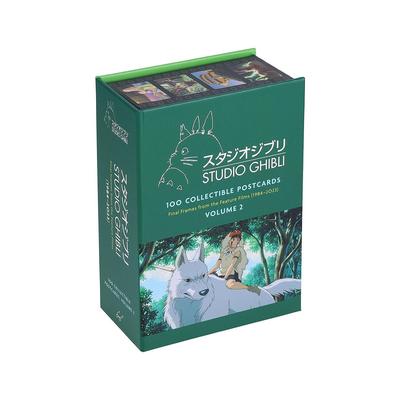Студия Ghibli: 100 коллекционных открыток, Том 2: Финальные кадры из художественных фильмов (1984–2023)