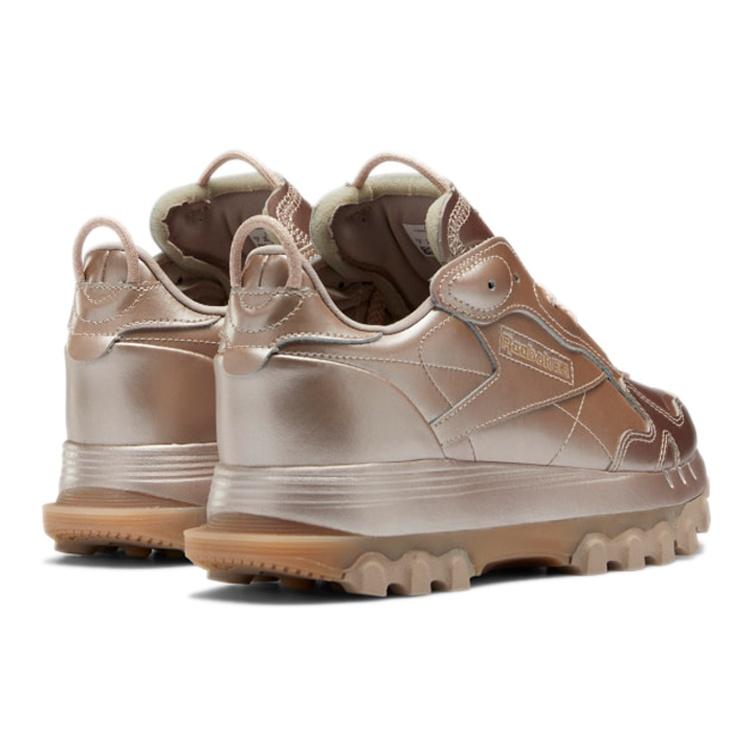 (WMNS) Reebok Cardi B x Classic Leather 'Rose Gold Champagne' Women's GW2633