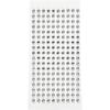 Self-adhesive Round Rhinestone Stones with a Beveled Face and a Flat Back. Ref 586042