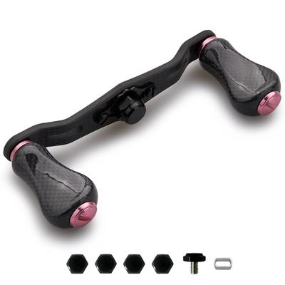 Ручка катушки HEIGHTEN 95 мм с ручкой 21 мм, карбон 1,5 К, серия SHIMANO DAIWA Abu Gourd (Бронзовый) (757)