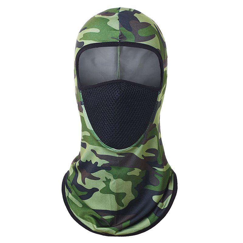 Универсальная маска для лица из сетки с отверстиями, зимняя теплая шапка, балаклава, капюшон для занятий спортом на открытом воздухе