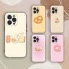 Милый Чехол для Телефона с Едой Для iPhone 17 16 15 14 13 12 11 PRO MAX Мягкий TPU Чехол, приятный для кожи