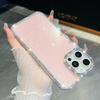 IMD Глиттерные Звезды Покрытие Кольцо для Пальца Алмазный Чехол Для iPhone 17 Air 16 E 15 14 13 Pro Max Plus Стразы Прозрачный Ударопрочный Чехол