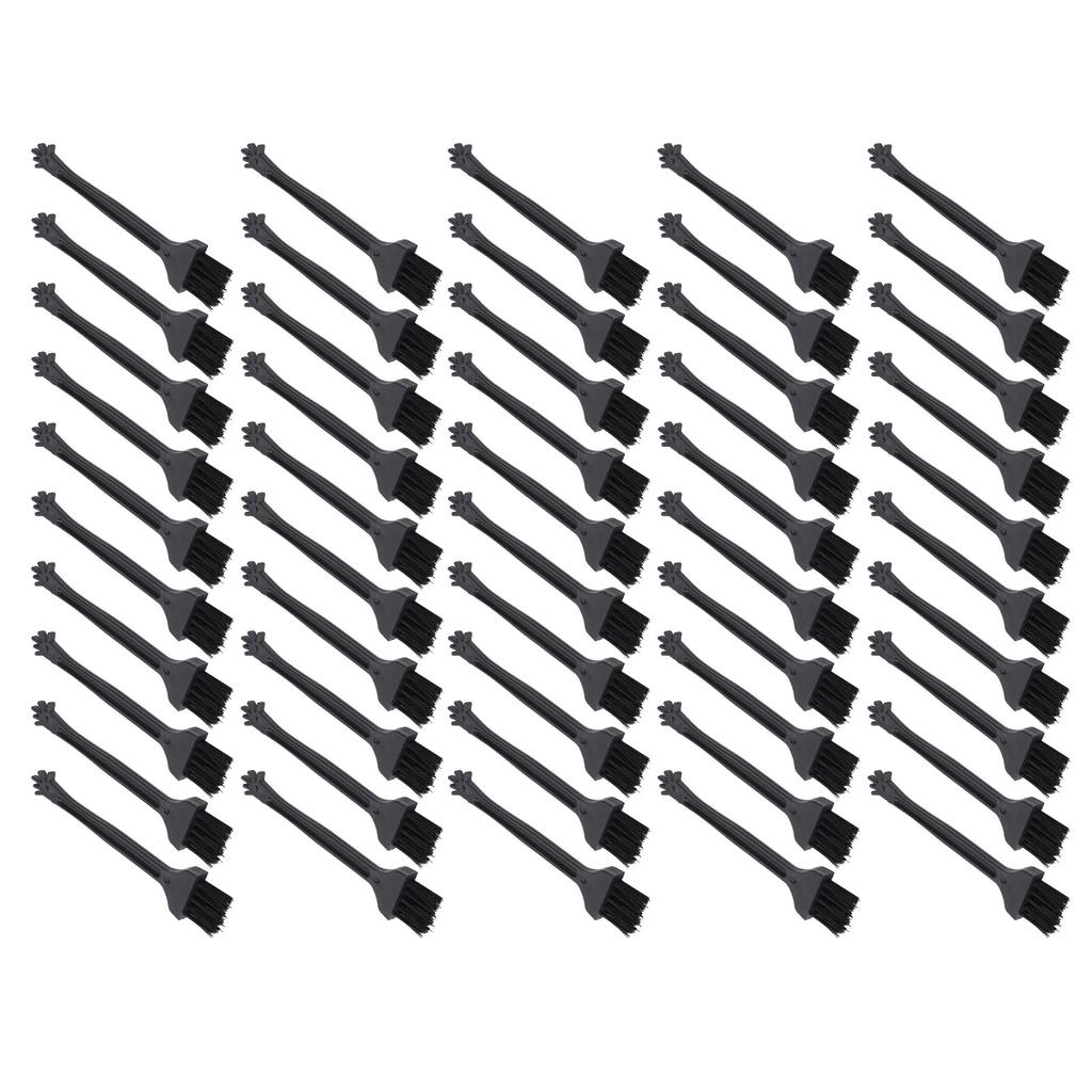 50 шт. Кисть для бритвы Многофункциональная Мягкая щетина Высокая плотность Прочная PP ручка Кисть для бритья для прибора Компьютер