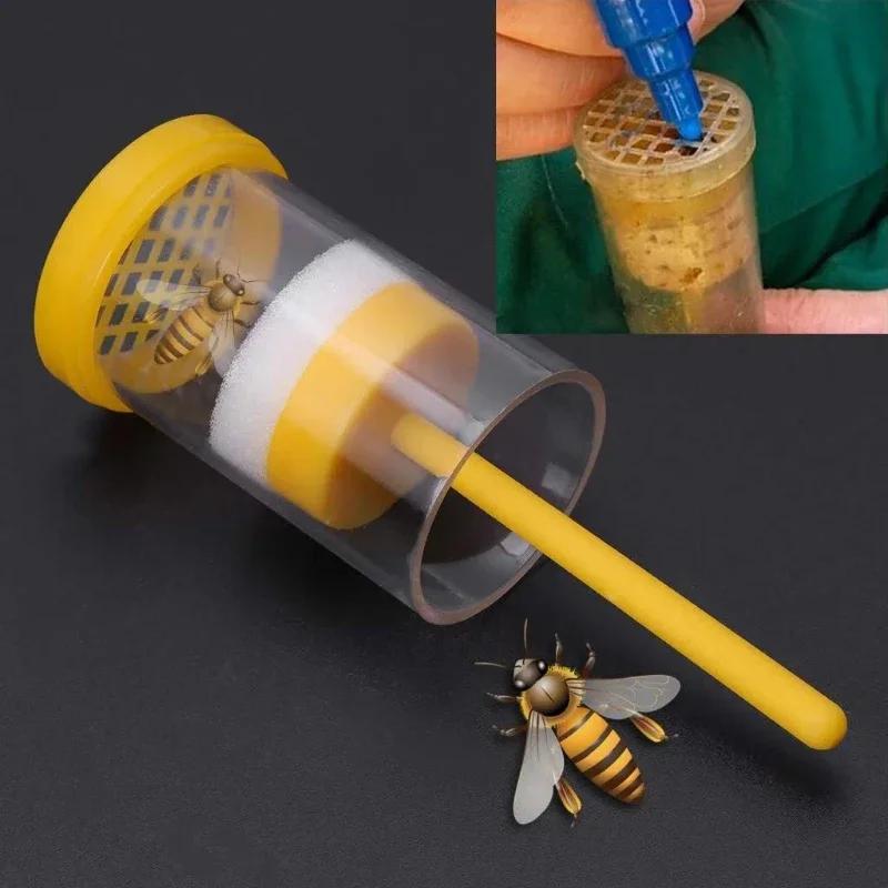 Plunger Beekeeper Yellow Bee Catcher Tool Bee Beekeeping Supplies Tin Frame Base Plate Solid Beekeeping Supplies Frame Gadget