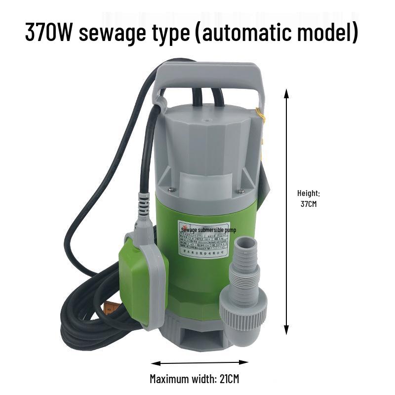 Насос фекальный Junhe WQD15: Высокопроизводительный, кислото/щелочестойкий, автоматический слив для морской воды