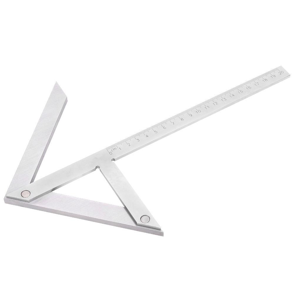 Stainless Steel Center Finder Tool High Accuracy Measuring Tool Woodworking Ruler Tool Woodworking