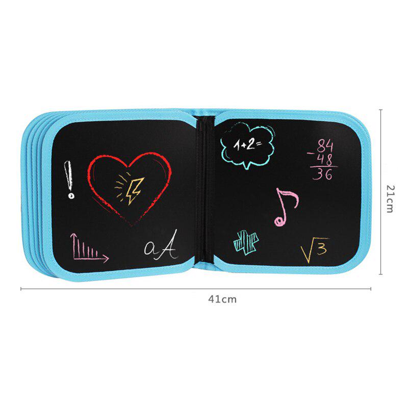 Мягкая меловая доска, волшебная доска, набор для рисования, моющиеся акварельные ручки, детская образовательная игрушка