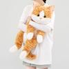 Plush Cat Toy Cartoon Stuffed Animal Doll Cute Kids Birthday Gift Decoration