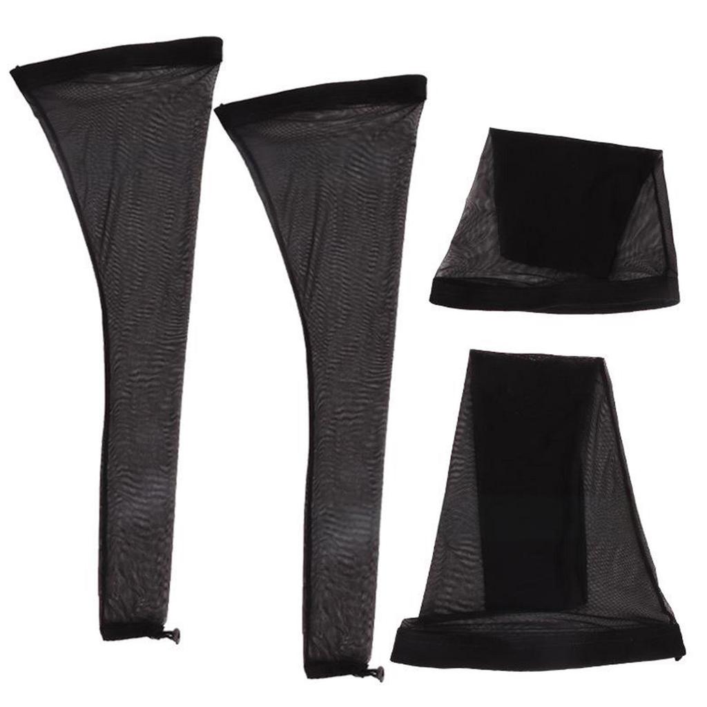 Elastic Dreadlock Beanie Cap Long Sleeve Style Lightweight Polyester For Costume Party Events