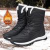 Men's Winter Adventure High-Top Combat Boots - Large Size, Warm, Outdoor Desert & Mountaineering