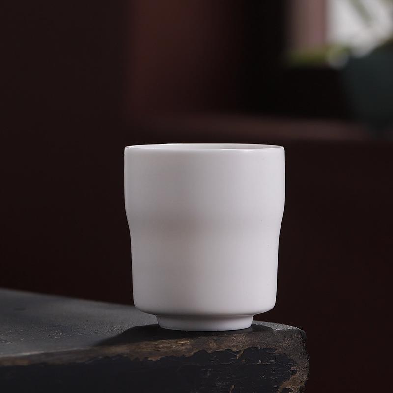 Advanced Sense Ru Kiln Master Cup Can Be Raised, Hand-made Tea Tasting Cup Jianzhan Personal Special Single Cup Teacup Gift