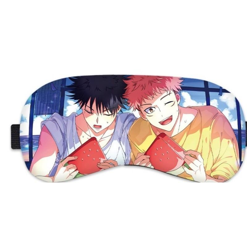 Jujutsu Kaisen Принт Блэкаут Маска для сна на глаза Накладки на глаза