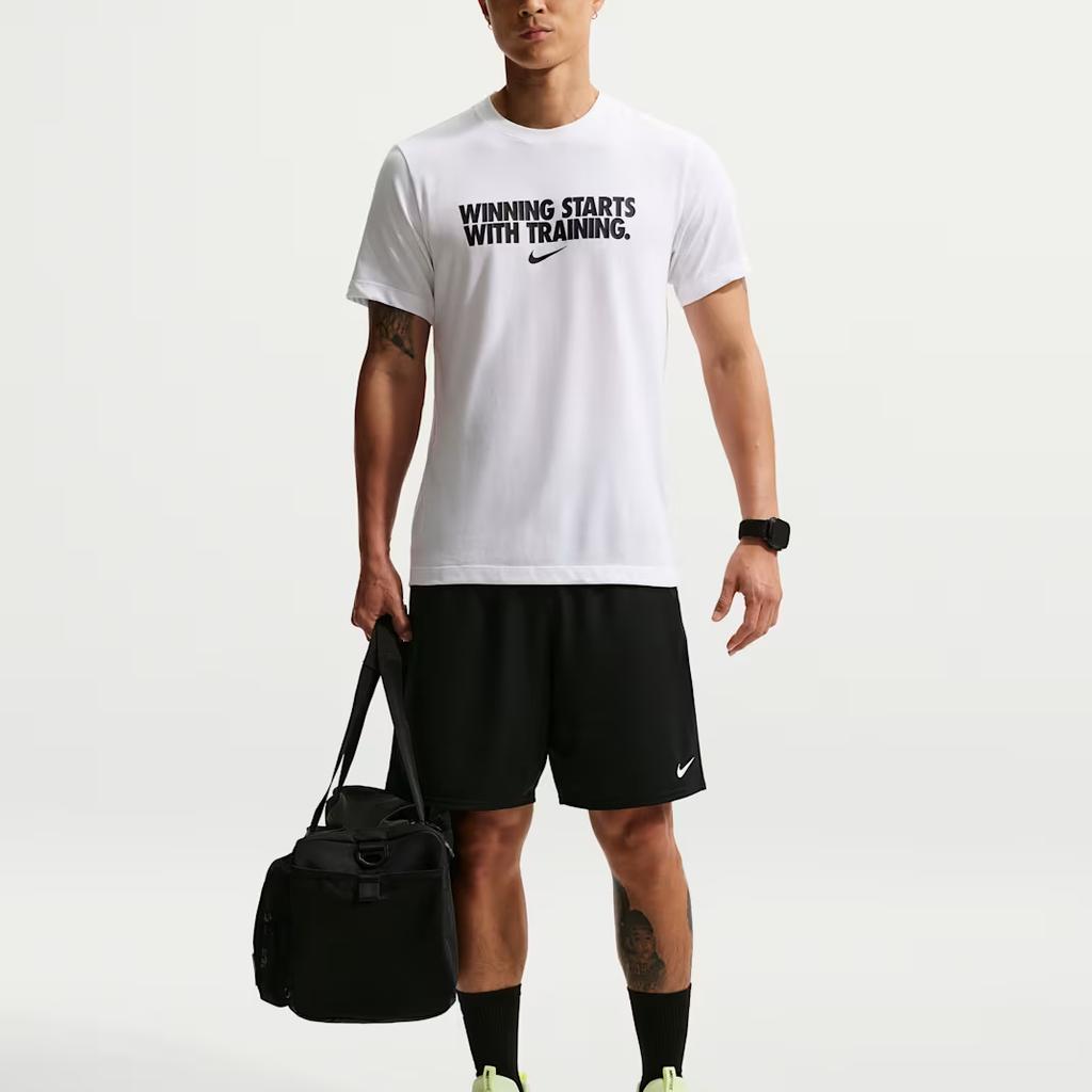 Nike Dri-Fit FW25 Легкая дышащая быстросохнущая футболка с коротким рукавом Мужские топы HV4188-100