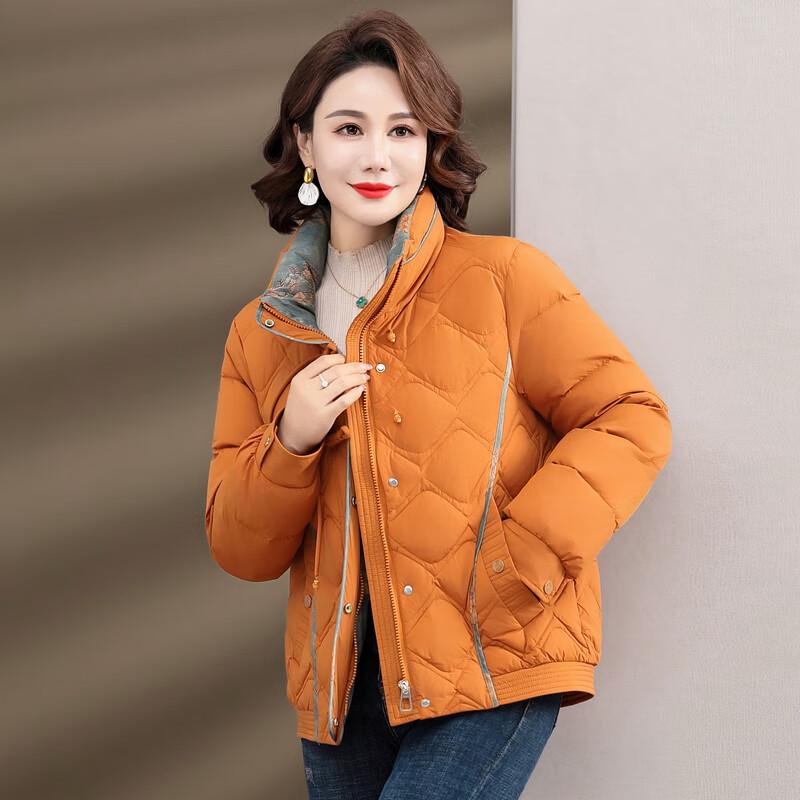 Ronghua Mid-Aged Women's Short Padded Down Jacket