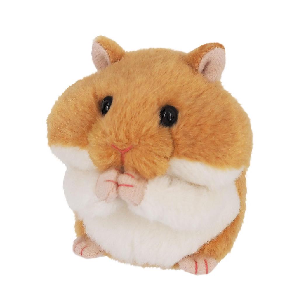 Sanei Boeki Mogomogo Hamster ~ Golden-san Ш6 x Г7 x В7,5 см Плюшевая игрушка MGH01