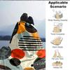 1Pc Abstract Geometric Shapes Blanket Soft And Comfortable Casual Warm Camping Travel Christmas Halloween Xmas Gift M928270
