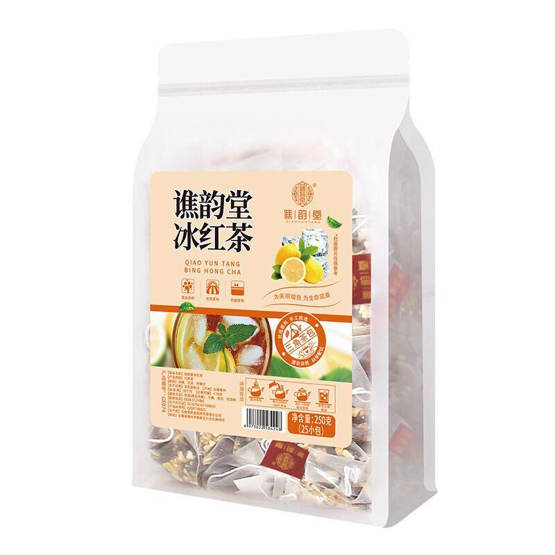 Iced Tea Triangle Bag Tea Hong Kong Style Lemon Iced Tea Flavor Tea Drinks 250g