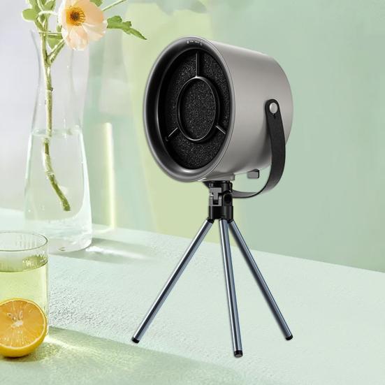 Kitchen Exhaust Fan Indoor Desktop Cooker Hood with 3 Speeds Small Apartment Ventilation for Electric Cookers BBQ