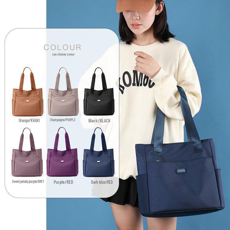 Женская сумка-тоут из нейлона Oxford большого объема 2024 года