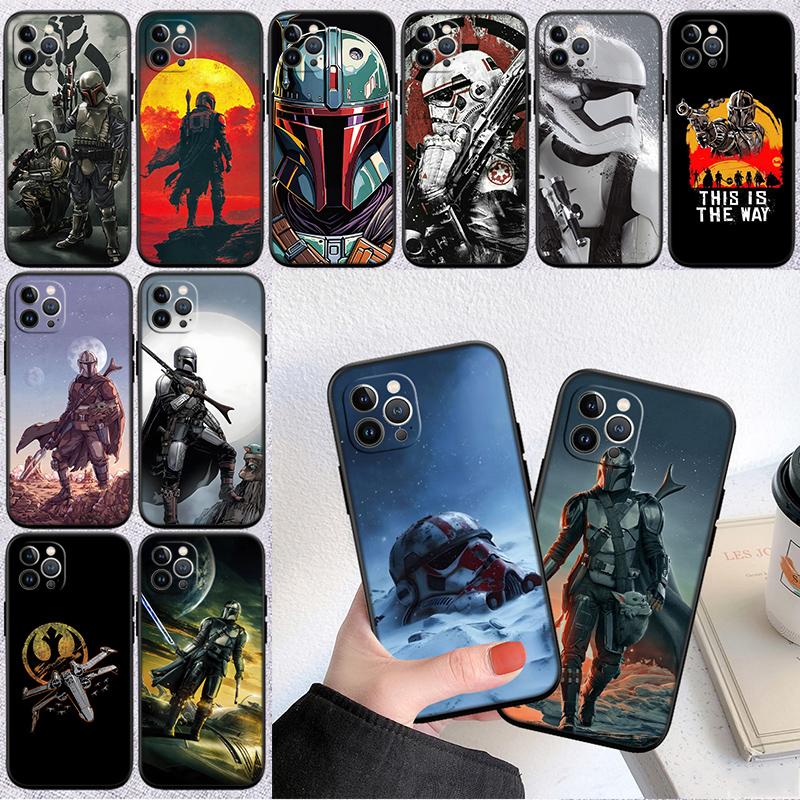 Чехол для телефона Star Wars Mandalorian Новый Высококачественный для iPhone SE X XS XR 16E 17 11 Pro Max 8 7 6 6s Plus Air