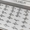 Men's and women's zirconium rings, couple's rings, wedding rings, jewelry accessories