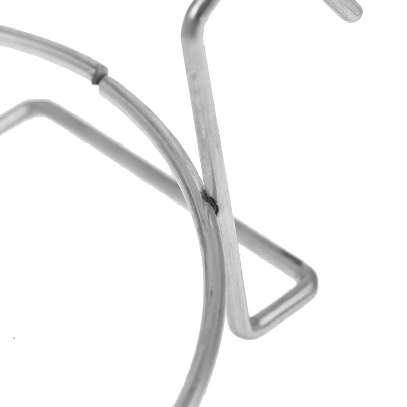 Миска из нержавеющей стали для подвешивания для питомцев, для кормления собаки, кошки, птицы, попугая, для еды, воды, клетка, чашка