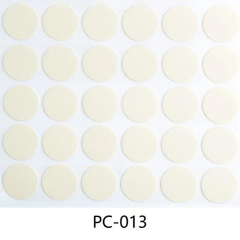54pcs/Sheet Self Adhesive Furniture Screw Cap Cover Stickers PVC Round Stickers For Wood Craft Desk Cabinet Decorative Decals